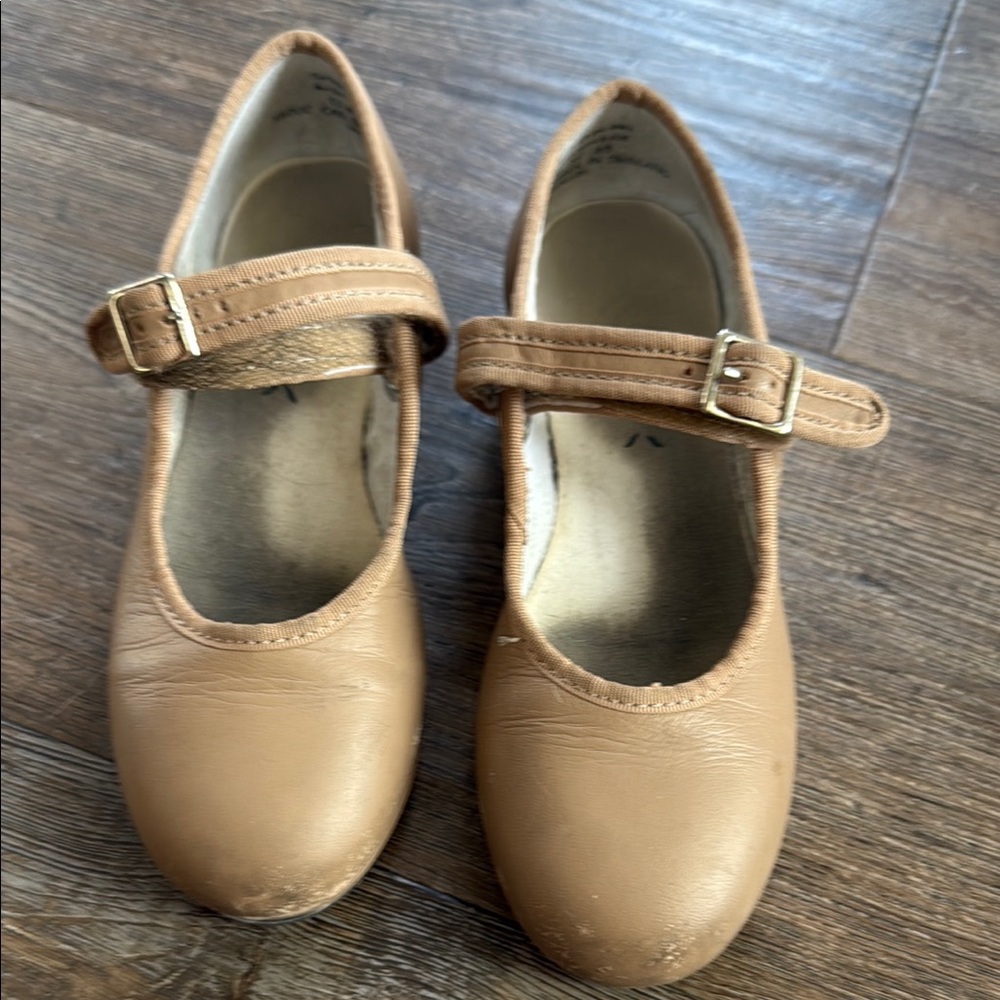 Tan Mary Jane Capezio Tap Shoes